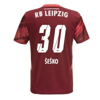 Maglia Calcio RB Leipzig Benjamin Sesko #30 Seconda Divisa 2024-25 Manica Corta